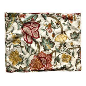 Pottery Barn Cynthia Palampore Floral Botanical Standard Sham 1 Pillowcase Cover